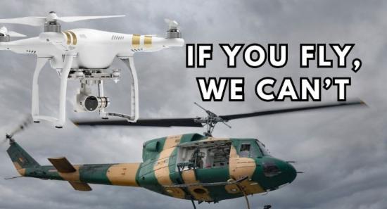 Drones Could Jeopardize Flood Relief Flights: SLAF